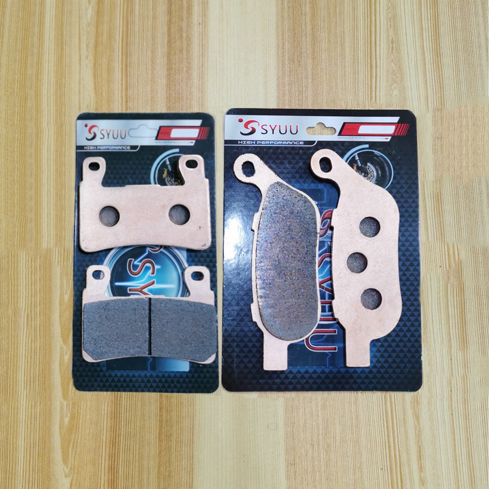 Suitable for Harley fat boy successor TAG Heuer Softail Commander breakthrough 15-17 years metal front and rear brake pads