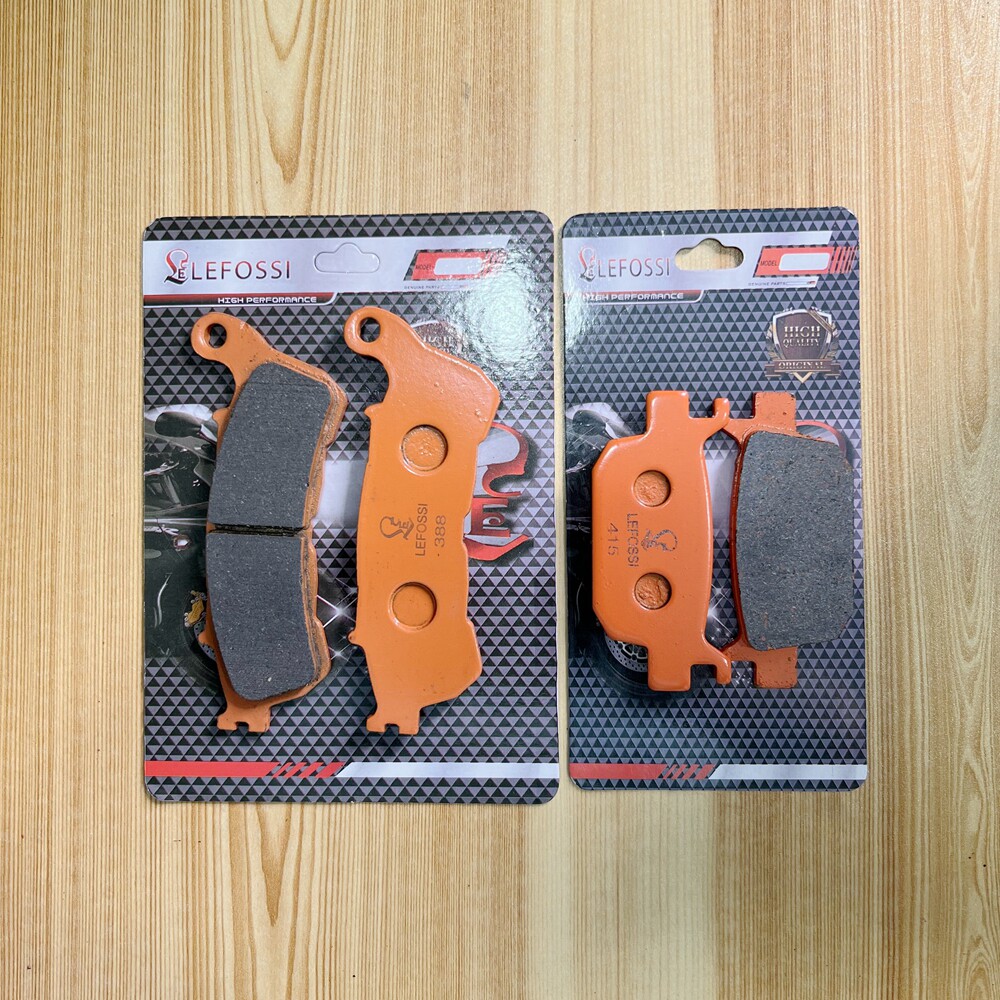 Adapted Honda NSS250 Fosha 250 FORZA Z EX 05-08 years of carbon fiber front and back brake leather sheet