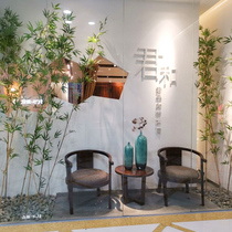 Roman dad simulation plant fake green plant partition screen bamboo home decoration living room indoor and outdoor landscape landscaping