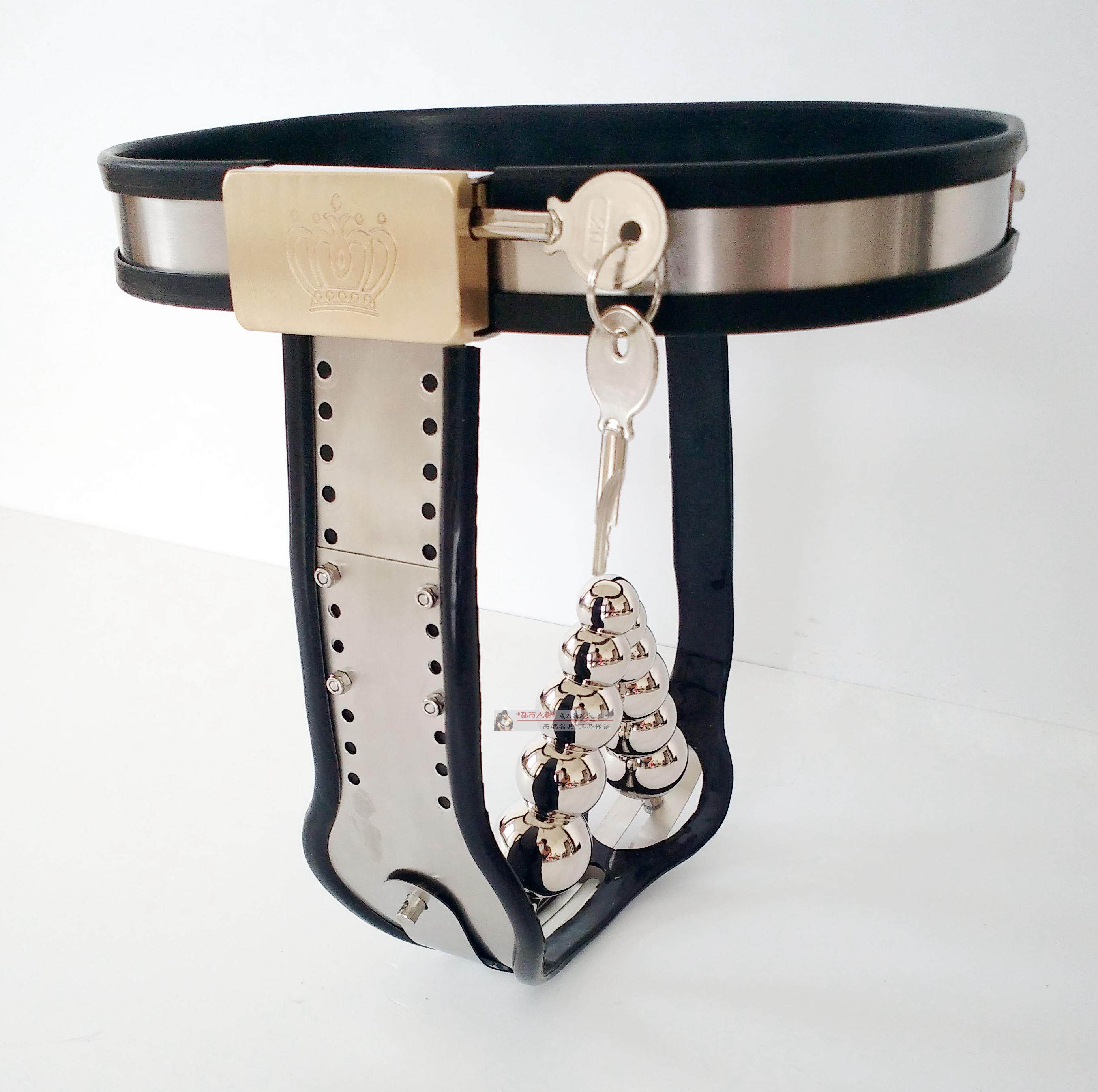 Female double-bolt chastity belt, chastity pants, anal plug, chastity lock, vaginal sex bondage toys, SM slave supplies Female double-bolt chastity belt, chastity pants, anal plug, chastity lock, vaginal sex bondage toys, SM slave supplies