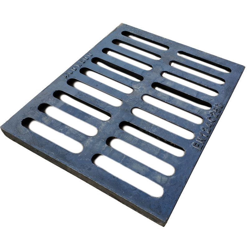 Ductile iron cover 400*500*30 rainwater ditch cover Pig iron manhole cover Kitchen sewer cover