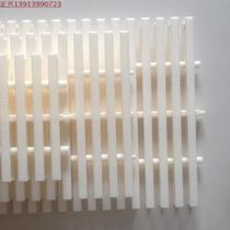 Swimming Pool Grille drainage grille movable two-hole trench cover overflow ditch ABS double interface bathroom waterproof