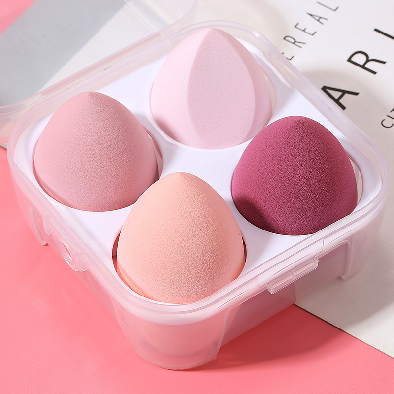 (Bespoke) 4 Clothing Kit Dry and wet Dual-use Super Soft Big Soft Beauty Egg Color Random ~