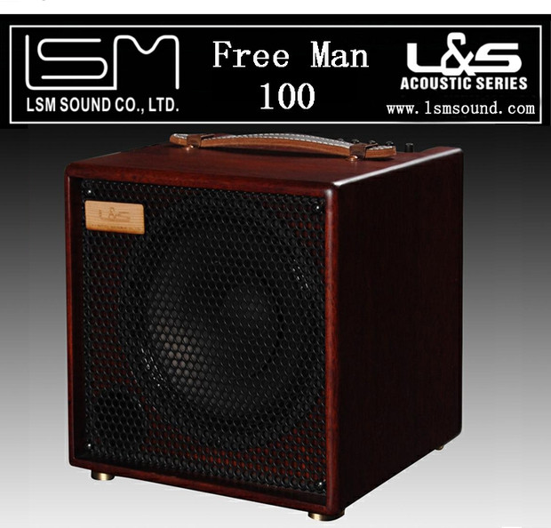Lisheng LSM loa gỗ rắn ukulele loa guitar acoustic dân gian FreeMan100 SF - Loa loa loa jbl pulse 4