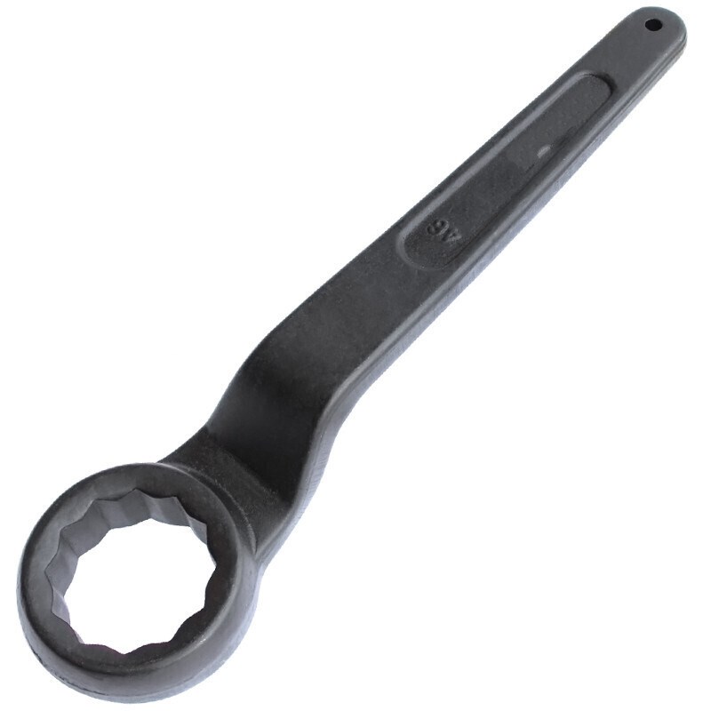 New Heavy Duty Single Head Knock Plum Wrench Big Spec Elbow Plum Wrench 30 30 32 32 41 41 46150 m