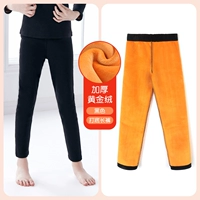 Черные флисовые штаны