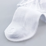 Детские латиновые танцевальные носки Профессиональные носки белые кружевные кружевные носки Соревнования для специальных танцевальных носков и носков