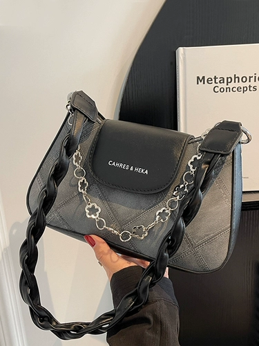 Демисезонная сумка через плечо, сумка на одно плечо, сумка подмышку, изысканный стиль