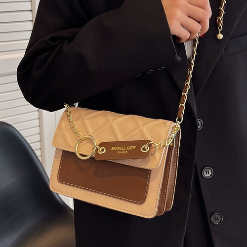 Небольшая сумка, демисезонная сумка через плечо, небольшая цепь, популярно в интернете