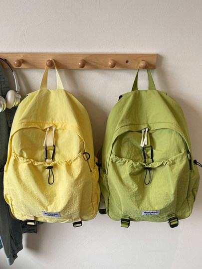 Canvas Backpack for Women, Large Capacity, Casual Korean Style Student School Bag, Simple Trendy Mountaineering Bag, Travel Backpack