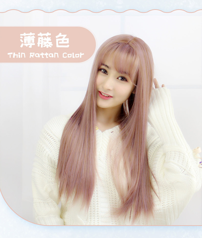 Perruque Long cheveux raides - Ref 2608355 Image 12