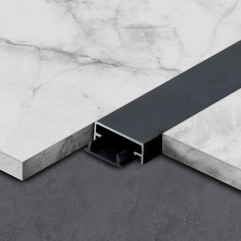 Aluminum alloy U shaped groove strip base metal U shaped wrapping strip suspended ceiling decoration strip free of mounting and easy to install wire drawing veins