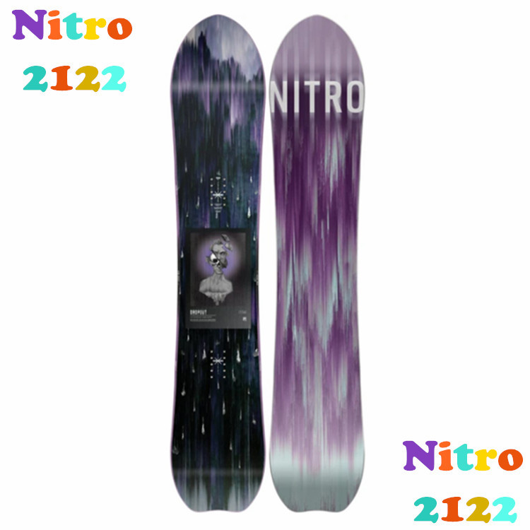 PZ ski equipment 2122 NTRO Dropout snowboard all-around partial skateboard hardness 7