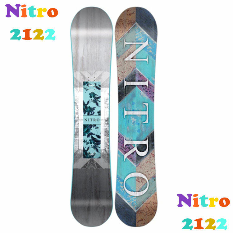 PZ Ski 2122 NTRO Fate Women's Snowboard All-Round Hardness 5
