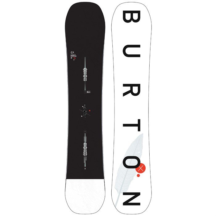 PZ Ski 2021 CUSTOM X (flying v) Men's snowboard all-around partial sliding
