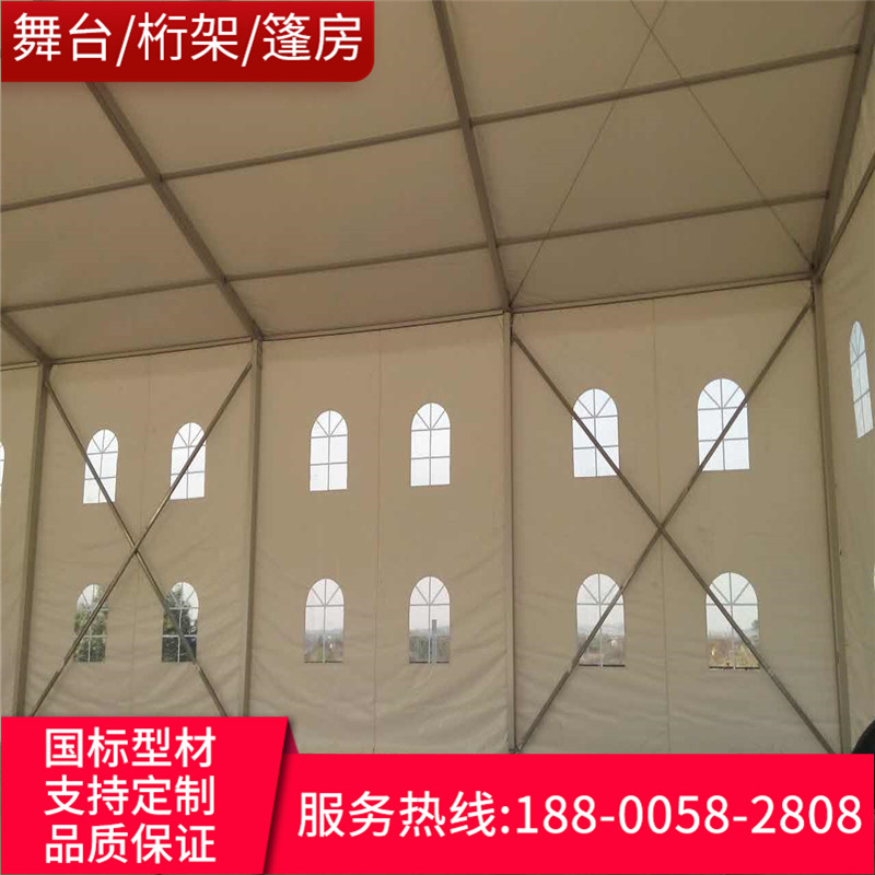 (module style assembly outdoor large exhibition activities aluminum alloy tent European style shed german greenhouse