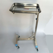 Stainless Steel Belt Wheel Medical Pallet Frame Surgery Pallet Truck Single-Arm Pallet Holder Removable Pallet Holder