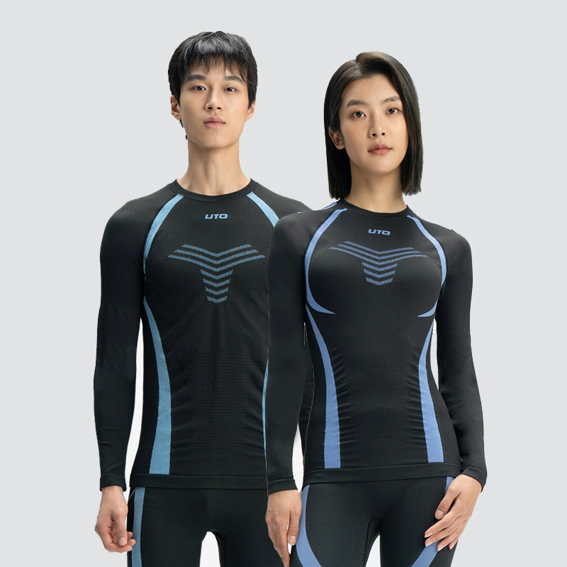 UTO Yo-yo Outdoor Sports Speed Dry Jersey Men Ski Thermal Underwear Suit Women Winter Running Compression Clothes-Taobao