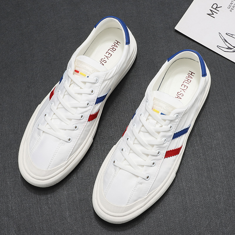 Good shoes to choose no worries about travel British sail cloth small white XIE male summer breathable ice silk cloth XIE