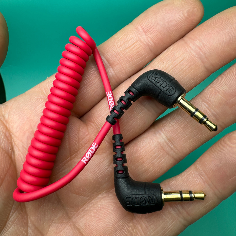 Rode Little Bee Micro Dslr Camera Cable Rode Sc2 Sc7 Mobile Phone Recording Adapter Cable Dji 3.5 Mic