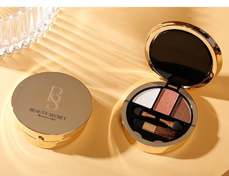 Beauty Tips Beauty Box 2 Color Blush 3 Màu Bóng Mắt Trang Điểm Pan Blush Công Suất Sửa Chữa Bóng Bóng Bột Đa mục đích Đĩa màu mắt clio