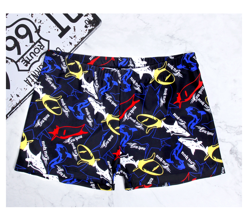 Quần bơi nam boxer quần bơi thời trang quần bơi nhanh khô bé trai lỏng lẻo XL thiết bị đồ bơi người lớn quần bơi trẻ em nam