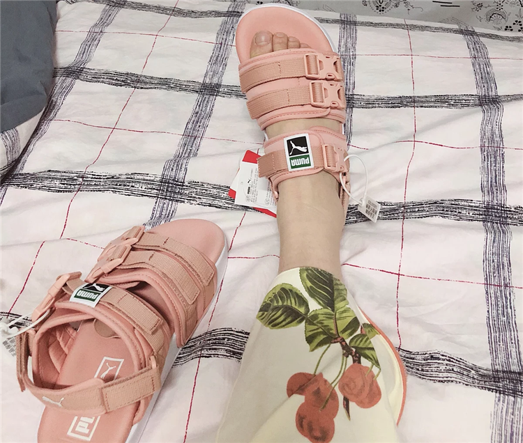 Puma Hummer Bãi Biển Velcro Dây Đeo Đôi Các Cặp Vợ Chồng Nam Giới và Phụ Nữ Dép Thể Thao Giản Dị Dép 365630-06-01 dép quai hậu nữ đế cao