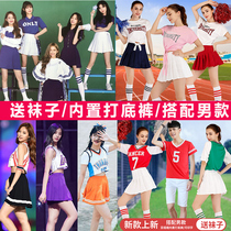 Student cheerleading costumes mens and womens games opening football baby group cheerleading costumes