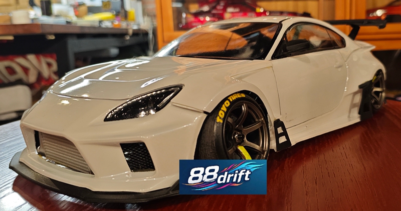 In Stock 88Drift Nakamura Daisuke 2025 Gr86 Transparent 1/10 Remote Control Drift Car Shell