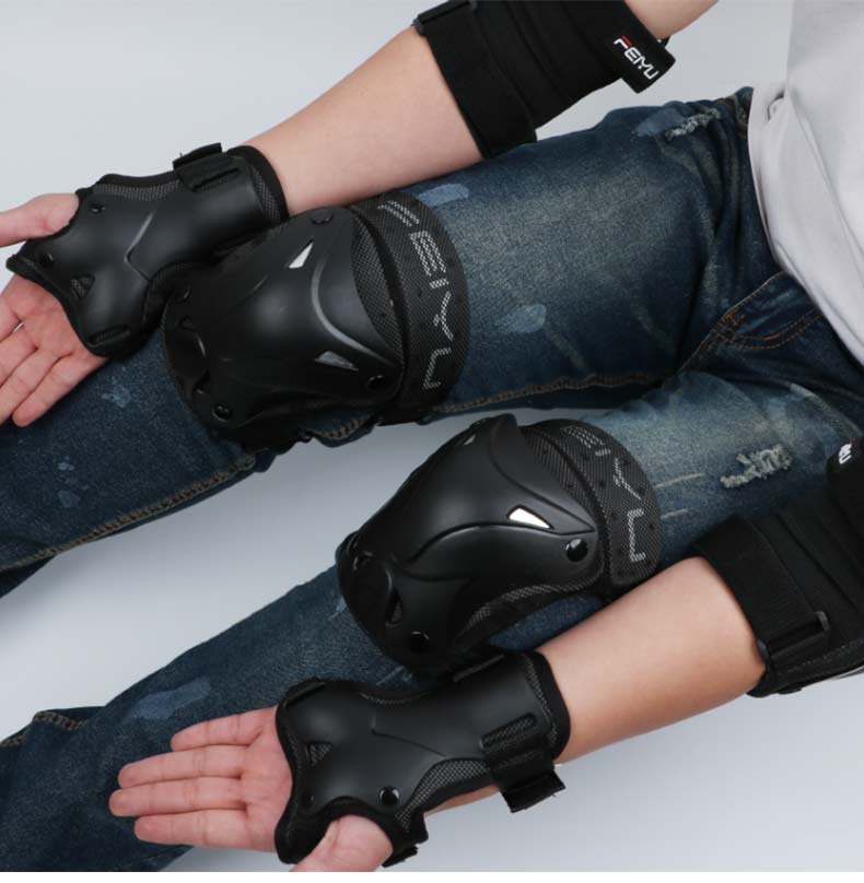 xe thăng bằng cho be 1 tuổi Trượt patin thiết bị bảo vệ trẻ em đầy đủ bộ giày trượt chuyên nghiệp chống vỡ cân bằng xe mũ bảo hiểm ván trượt đầu gối người lớn mới bắt đầu - Smart Scooter ván trượt điện cân bằng