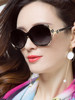 2025 New Women's Polarized Sunglasses for Round Faces, Trendy Celebrity Style Sunglasses for Women, Uv Protection Large Frame Glasses