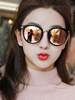 2025 New Polarized Sunglasses for Women, Trendy Fashion Celebrity Glasses, Large Frame, Round Face, Anti-Uv Driving Sunglasses