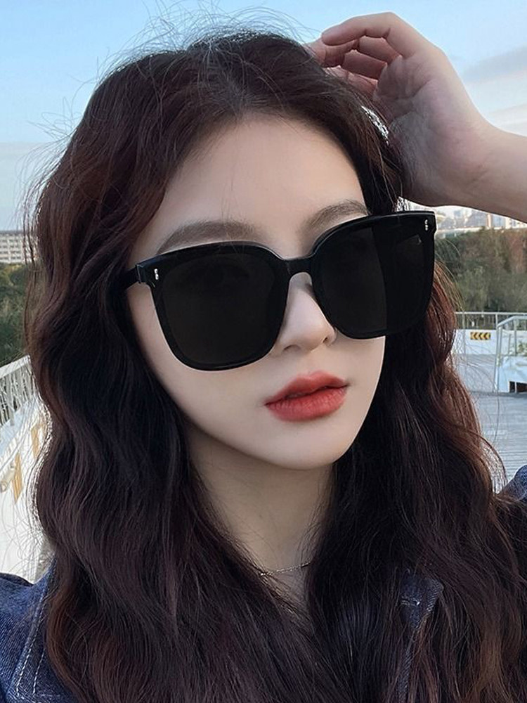 New Style Foldable Sunglasses for Women, Fashionable Tiktok Influencer Picks, Large Frame Polarized Sunglasses, Uv Protection Glasses for Men