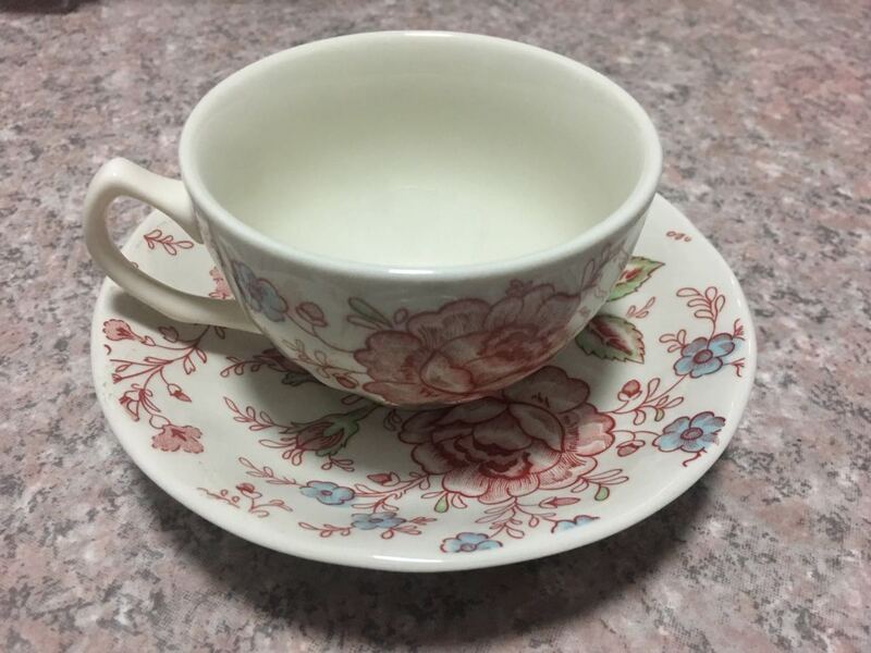 Glazed Desert Rose Series Coffee Cup and Saucer, Salad Bowl, Dinner Plate, European Style Dinner Plate, Tableware