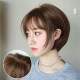 Wig women's short hair Korean net red temperament wave head wig handsome fashion face repair natural lifelike headgear style