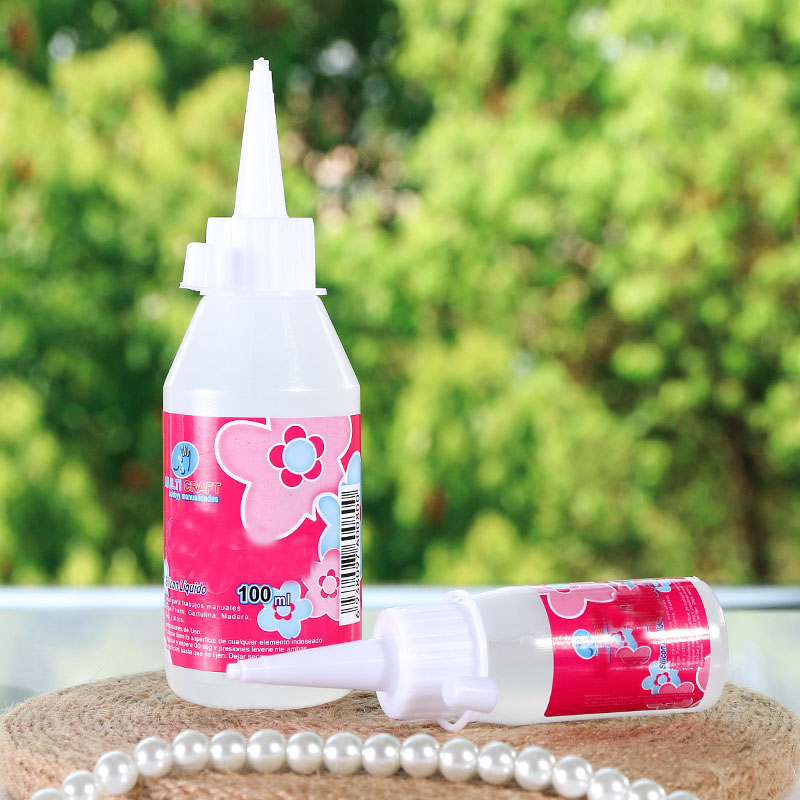 30ml alcohol glue non-woven hemp rope button painting glue Children DIY Styrofoam handicrafts transparent soft glue