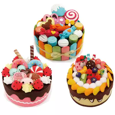 Kindergarten student homework cake storage storage gift box Non-woven handmade diy fabric material bag