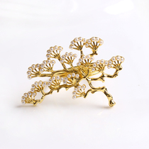 New pine napkin buckle modern Chinese home model room napkin ring cloth ring table table