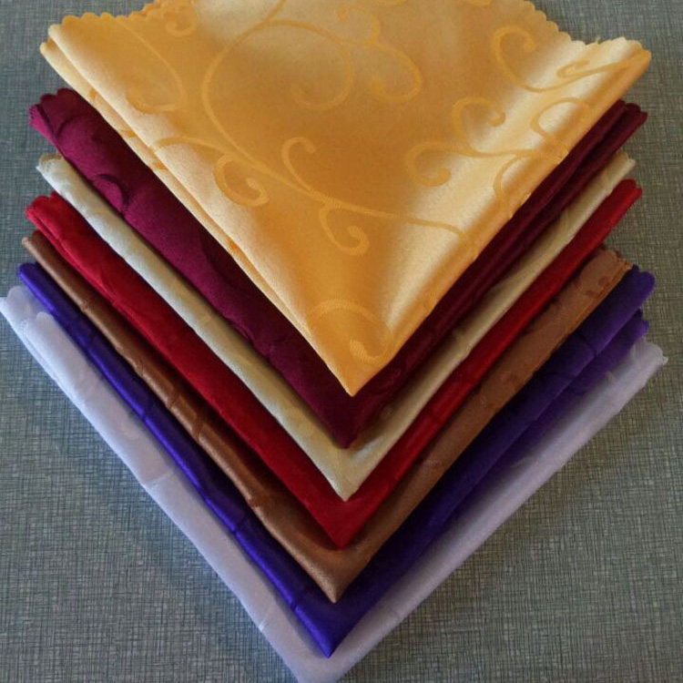 Hotel European-style curly dining towel Boukouy buffet fabric with cup cloth tea tray Cloth Napkins Napkins Napkins