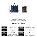 Небольшая дизайнерская вместительная и большая сумка через плечо с пухом, демисезонный рюкзак, коллекция 2023