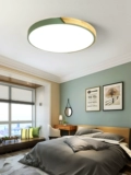 Светодиодный современный и минималистичный ультратонкий потолочный светильник для спальни, настольная лампа для гостиной для беседки, скандинавский стиль