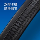 Ремень, трендовые универсальные кожаные штаны, из натуральной кожи