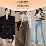 Ремень, брендовые универсальные кожаные модные джинсы, из натуральной кожи, официальный продукт