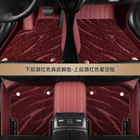 Бордовое двухэтажное звездное небо