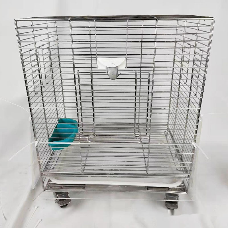 304 stainless steel parrot cage custom bird cage horizontal grid vertical grid custom honey bag shrew cage custom high-end peony