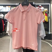 Áo thun thể thao tay ngắn Li Ning nữ 2019 hè mới cotton thoáng khí thoải mái áo polo ngắn tay APLP034 - Áo polo thể thao