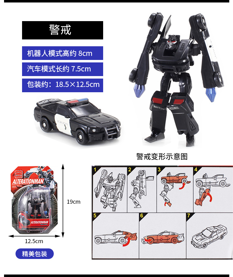 Trang trí bánh sinh nhật Transformers Phim hoạt hình Mini Robot trang trí Optimus Prime Bumblebee Đồ chơi trẻ em - Trang trí nội thất vật dụng dcor phòng ngủ