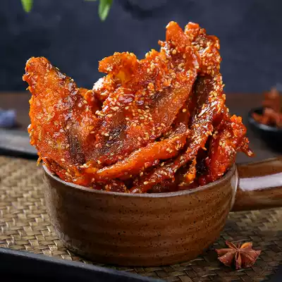 Sesame honey spicy dragon head fish 500g bag sweet spicy snacks snack specialty seafood dried fish