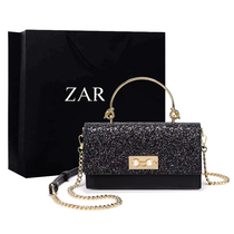 Hong Kong sequin Hand bag foreign style chain bag women bag 2021 new shoulder bag shoulder bag small square bag