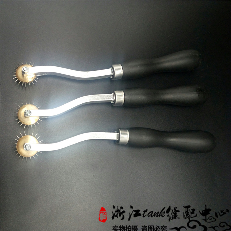 High-quality cloth wheel Dot line device Roller line tracing device Pressure cloth wheel Line tracing wheel Retouch device Tailor tool dot cloth wheel